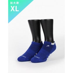 重返簡約運動船短襪-藍色-XL