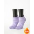X型減壓經典護足船短襪-紫色