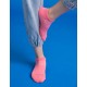 素色美學氣墊船短襪-粉紅