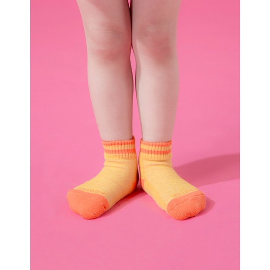 星空遊樂園氣墊襪-黃色-S