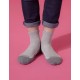 流線型氣墊減壓科技襪-灰色