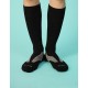 Y系列中統運動機能輕壓力襪 - 黑色