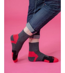 男氣墊短襪