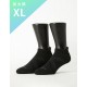 X型減壓經典護足船短襪-黑色-XL加大款