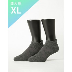 X型減壓經典護足船短襪-灰色-XL加大款
