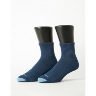 螺旋氣墊輕壓力襪-藍色