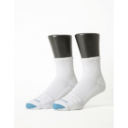螺旋氣墊輕壓力襪-白色