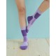減壓顯瘦登山運動襪-紫色